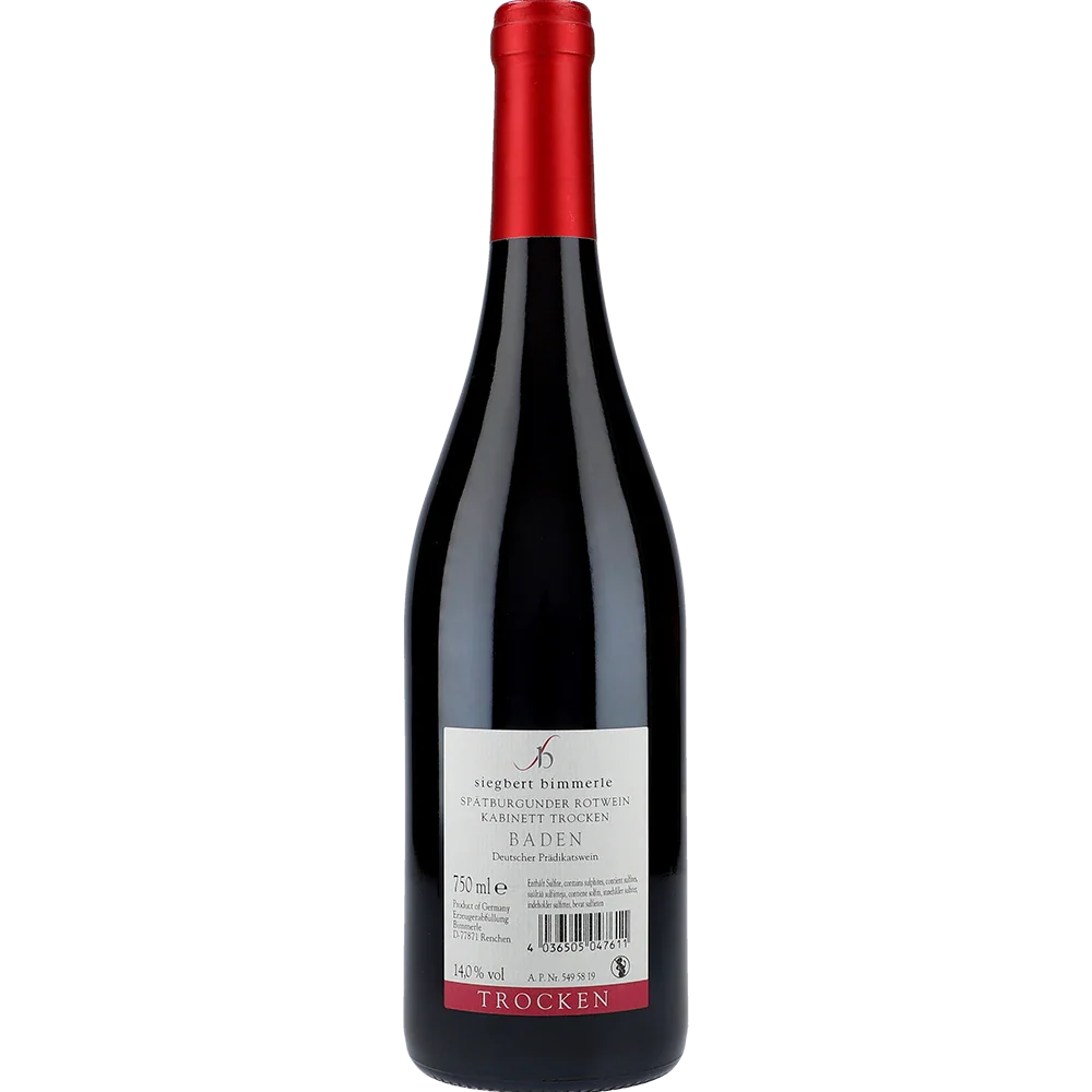 S. Bimmerle Kabinett Spätburgunder