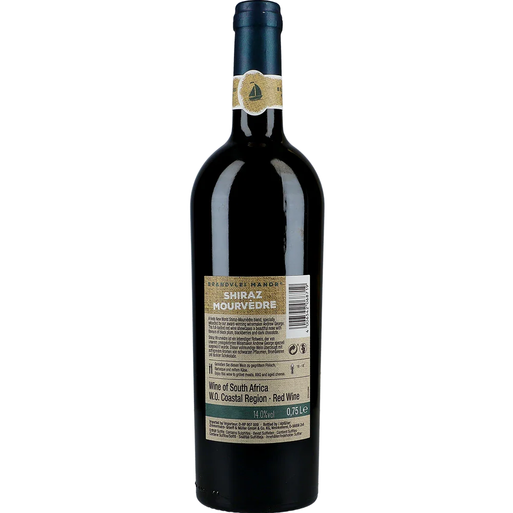 Brandvlei Manor Shiraz Mourvèdre