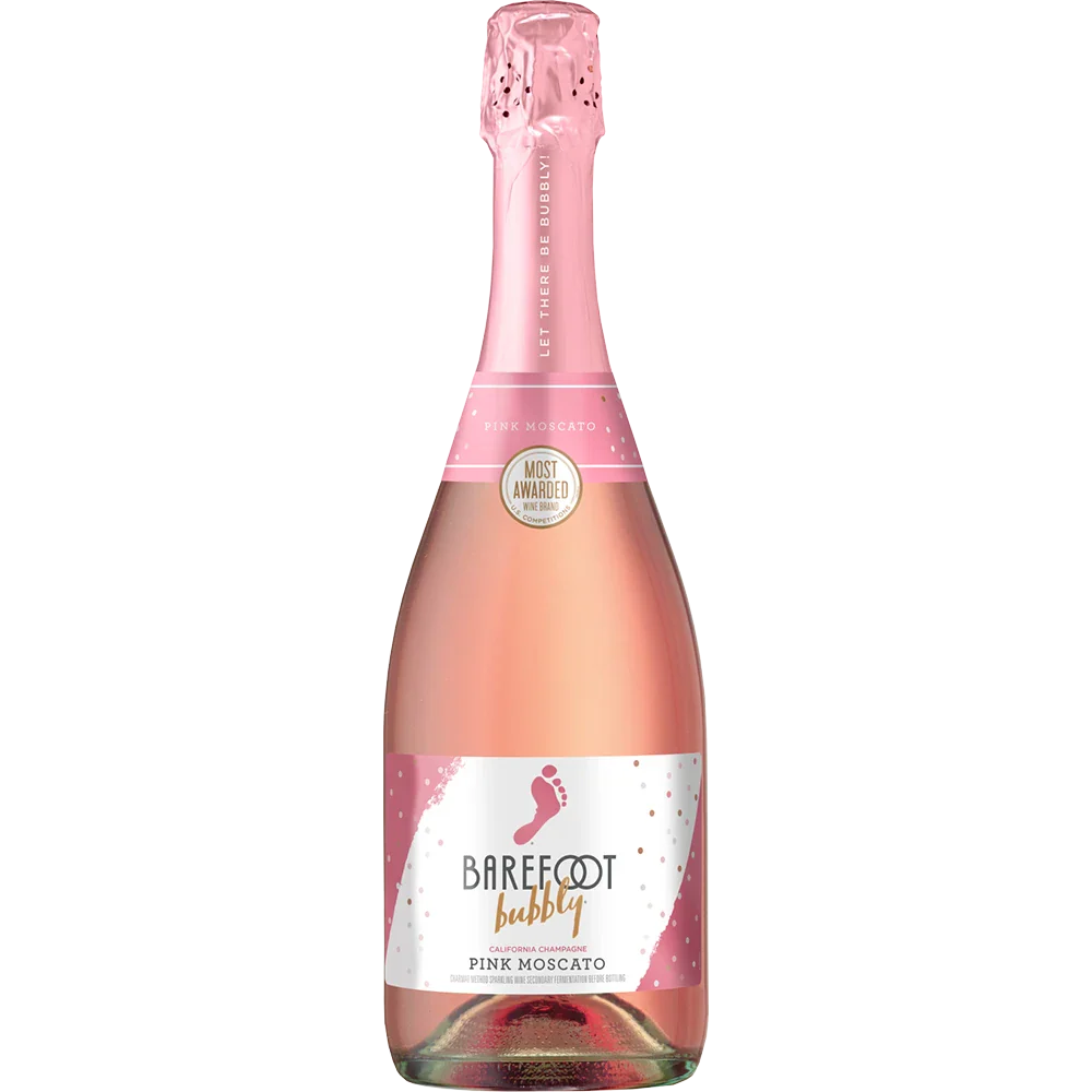 Barefoot Bubbly Pink Moscato