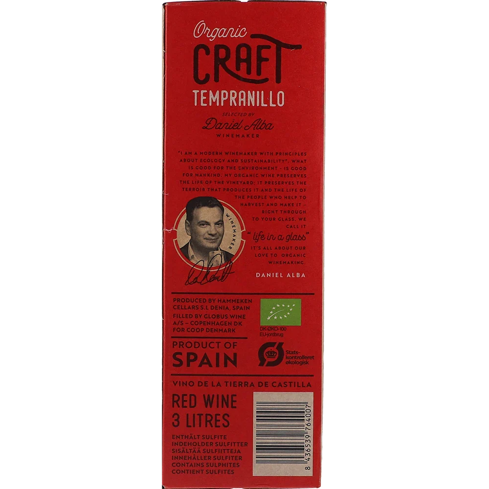 Organic Craft Tempranillo