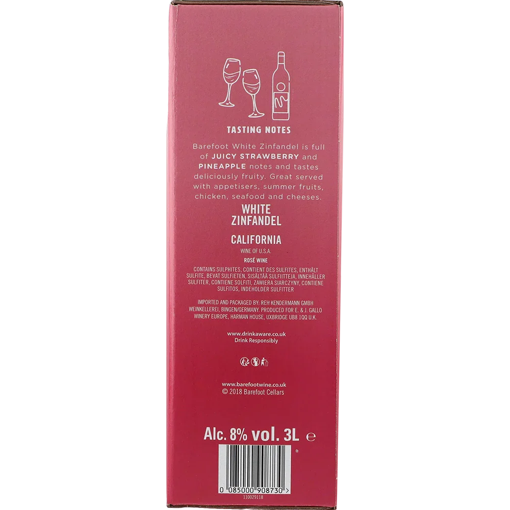Barefoot White Zinfandel