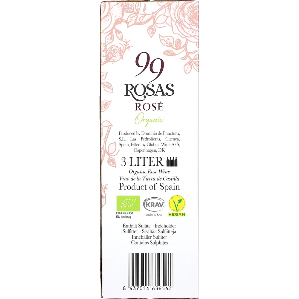 99 Rosas Organic Rosé