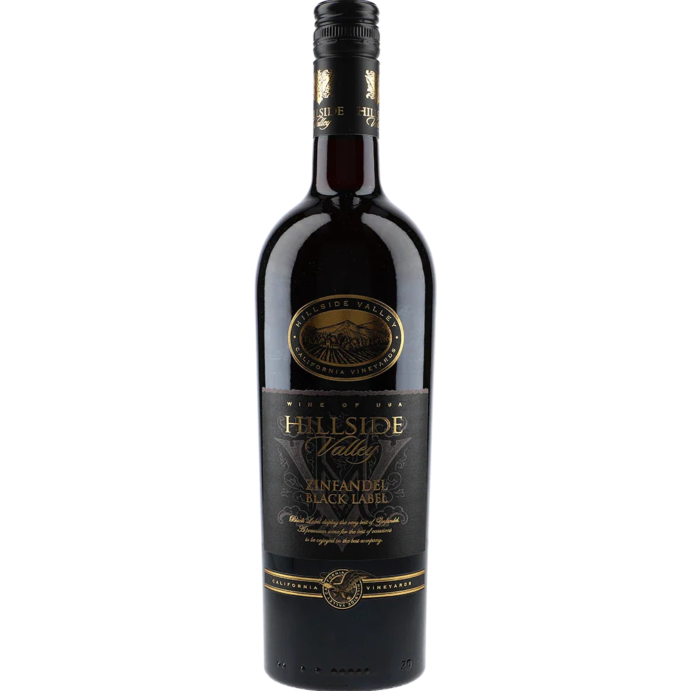 Hillside Valley Zinfandel Svart Etikett