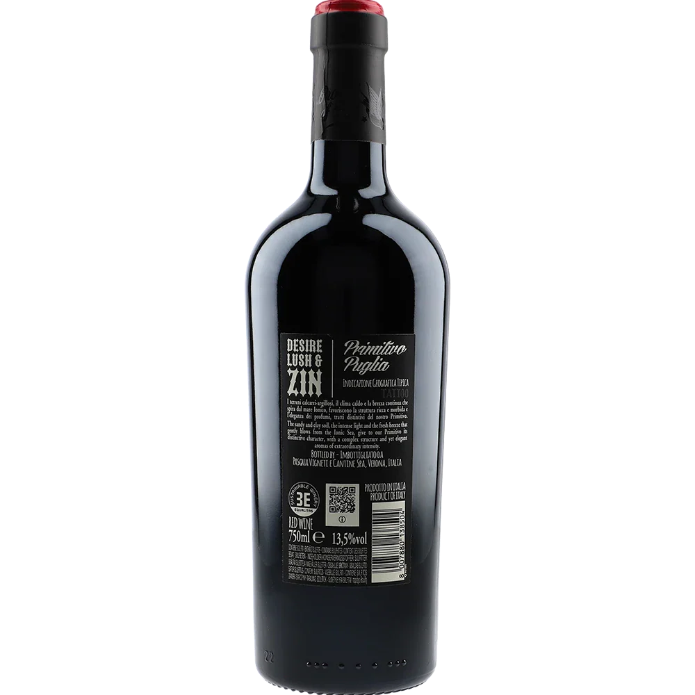 Pasqua Primitivo Puglia Desire Lush&Zin