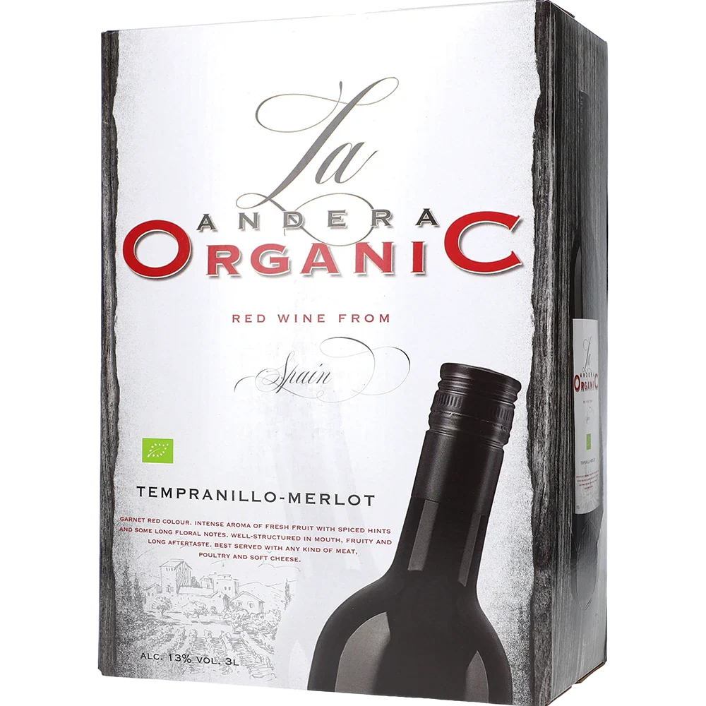 La Andera Organic Tempranillo Merlot