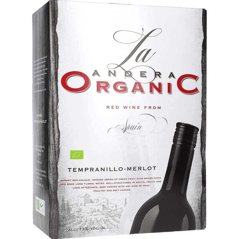 La Andera Organic Tempranillo Merlot