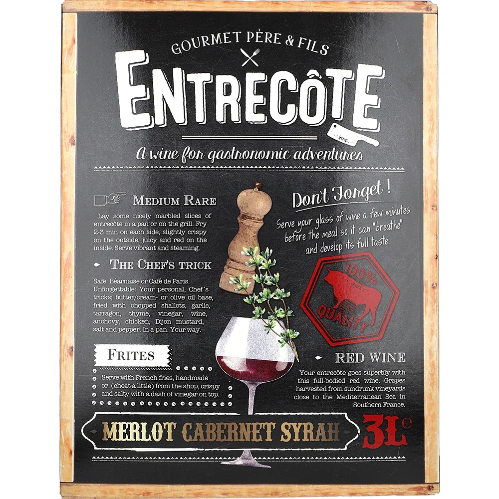 Entrecôte Merlot Cabernet Syrah