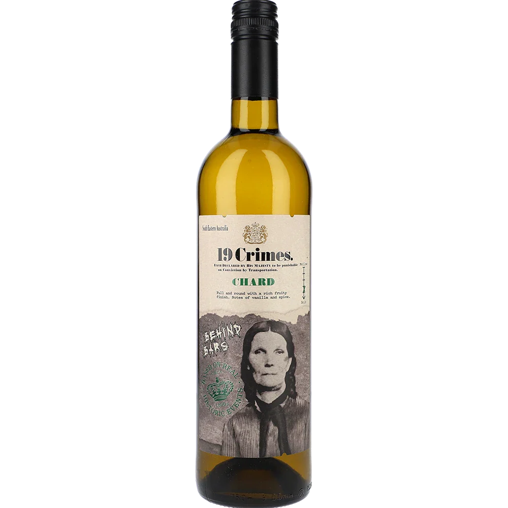 19 Crimes Behind Bars Chard Chardonnay