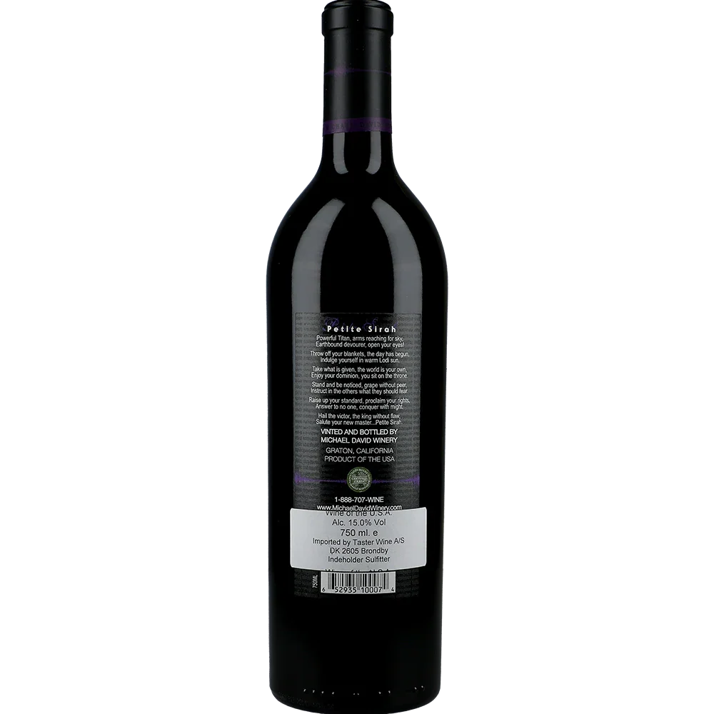 Michael David Earthquake Petite Sirah