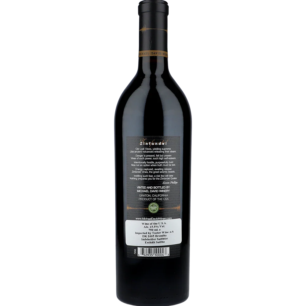 Michael David Earthquake Zinfandel