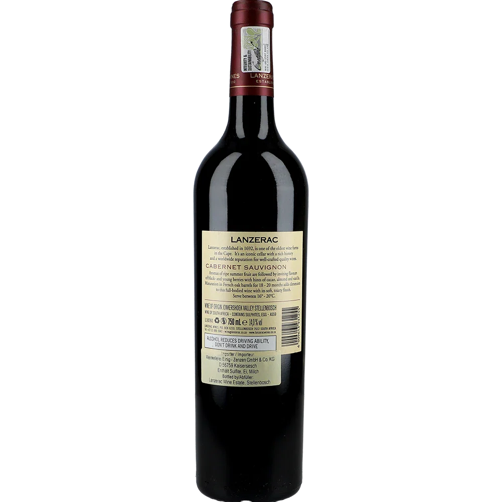Lanzerac Stellenbosch Cabernet Sauvignon