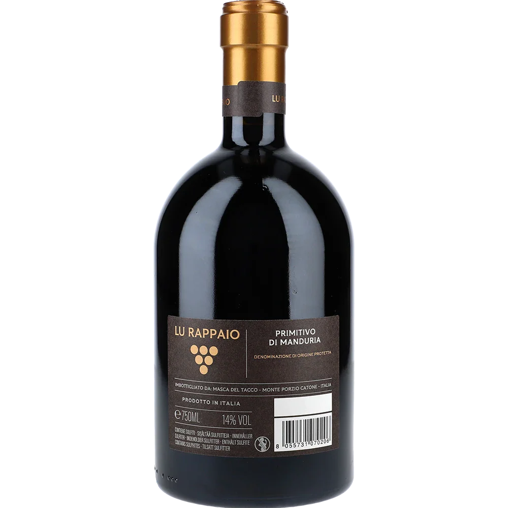 Masca del Tacco Lu Rappaio Primitivo di Manduria