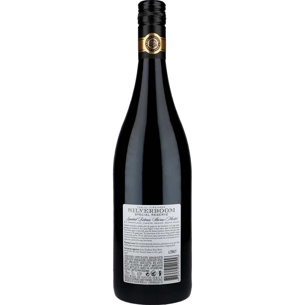 Silverboom Special Reserve Shiraz-Merlot