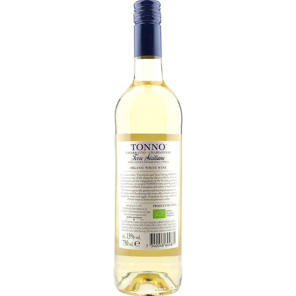 Tonno Catarratto Chardonnay Økologisk