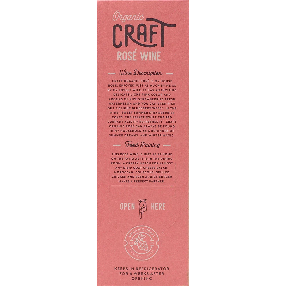 Organic Craft Rosé