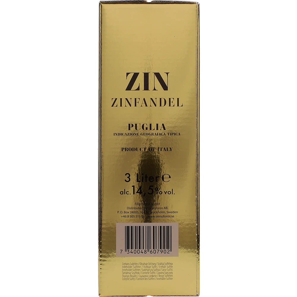 The Golden Zin Zinfandel