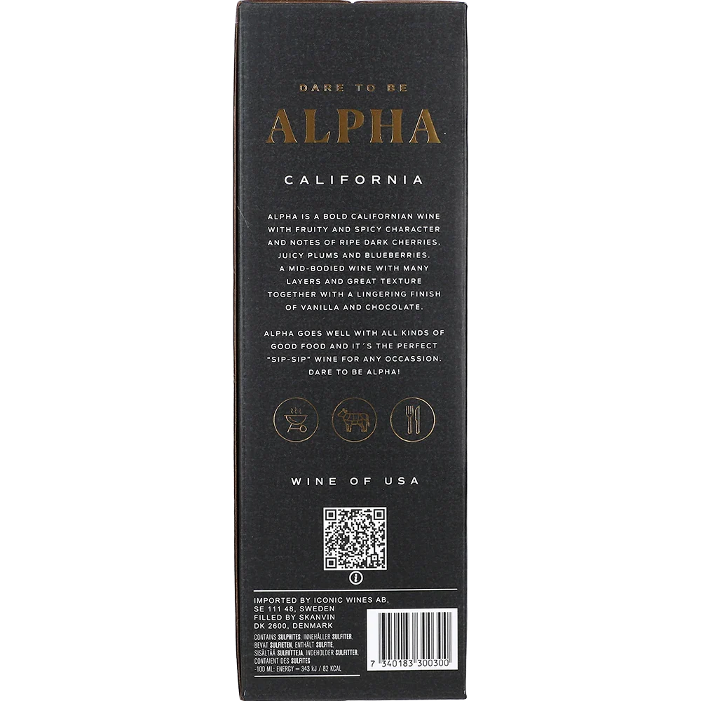Alpha Red Wine