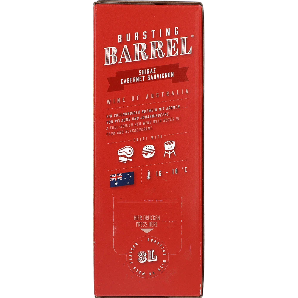 Bursting Barrel Shiraz Cabernet Sauvignon