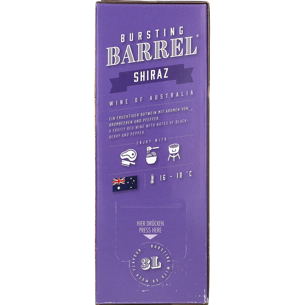 Bursting Barrel Shiraz
