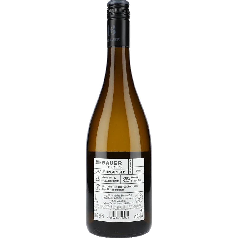 Bauer Grauburgunder Pinot Grigio Pinot Gris