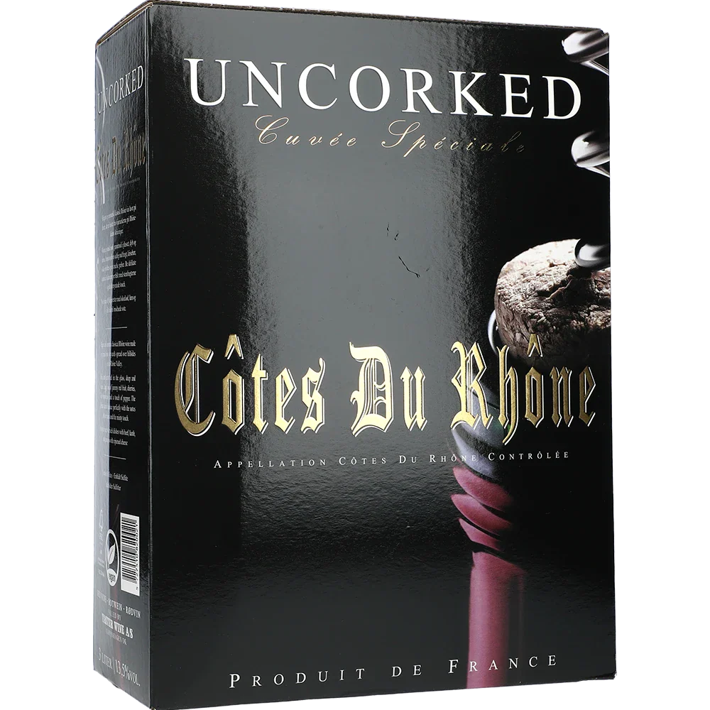 Oöppnad Côtes du Rhône