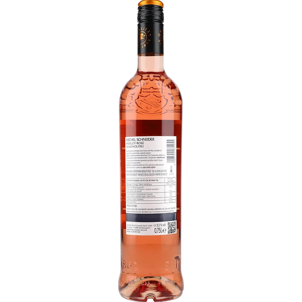 Michel Schneider Merlot Rosé alkoholfrei