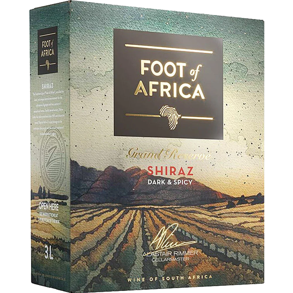 Foot of Africa Grand Reserve Shiraz Mørk & Krydret
