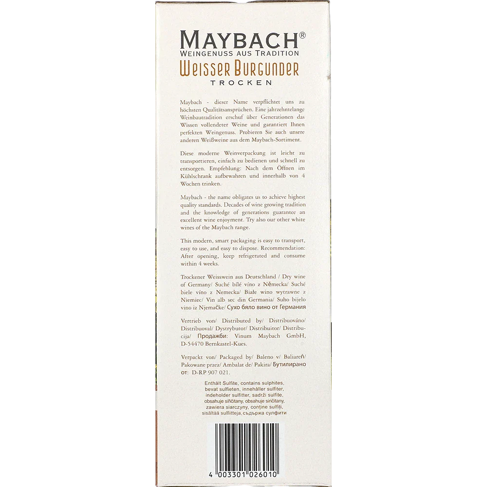 Maybach Weißer Burgunder