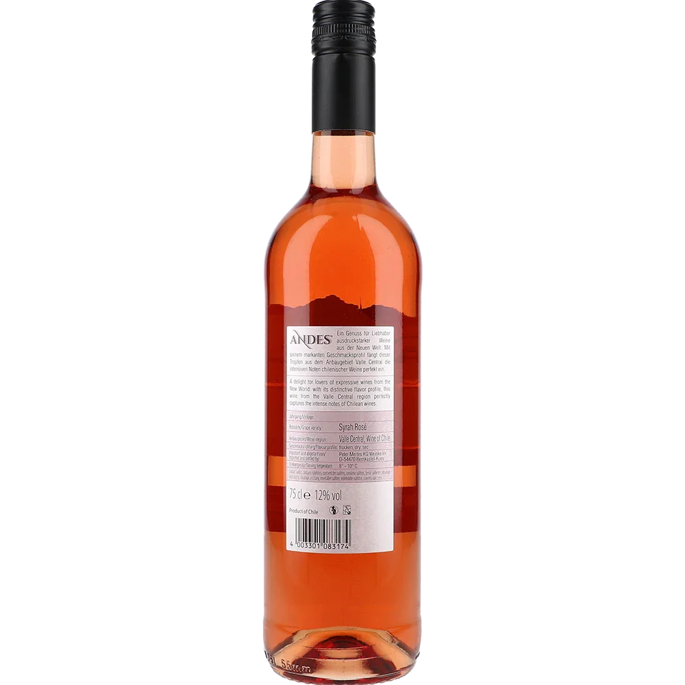 Andes Syrah Rosé