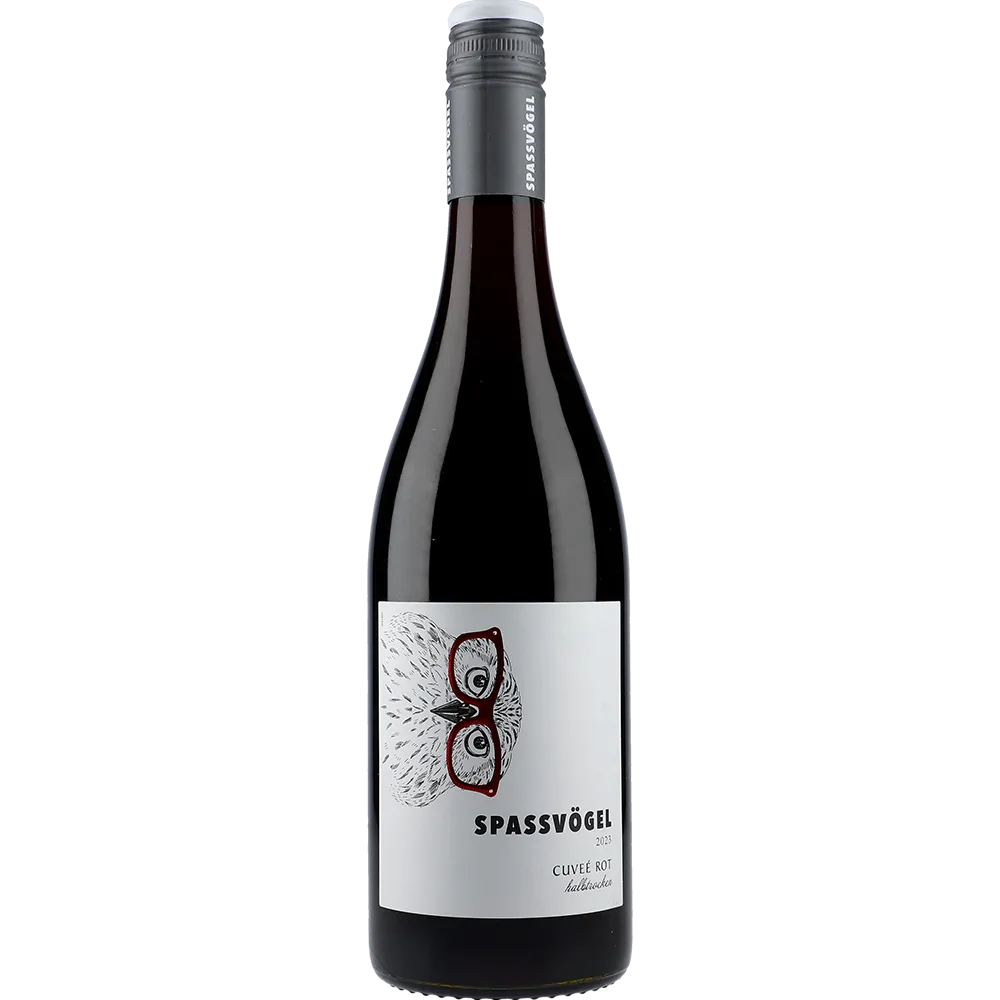 Spassvögel Cuvee Rot Halbtrocken
