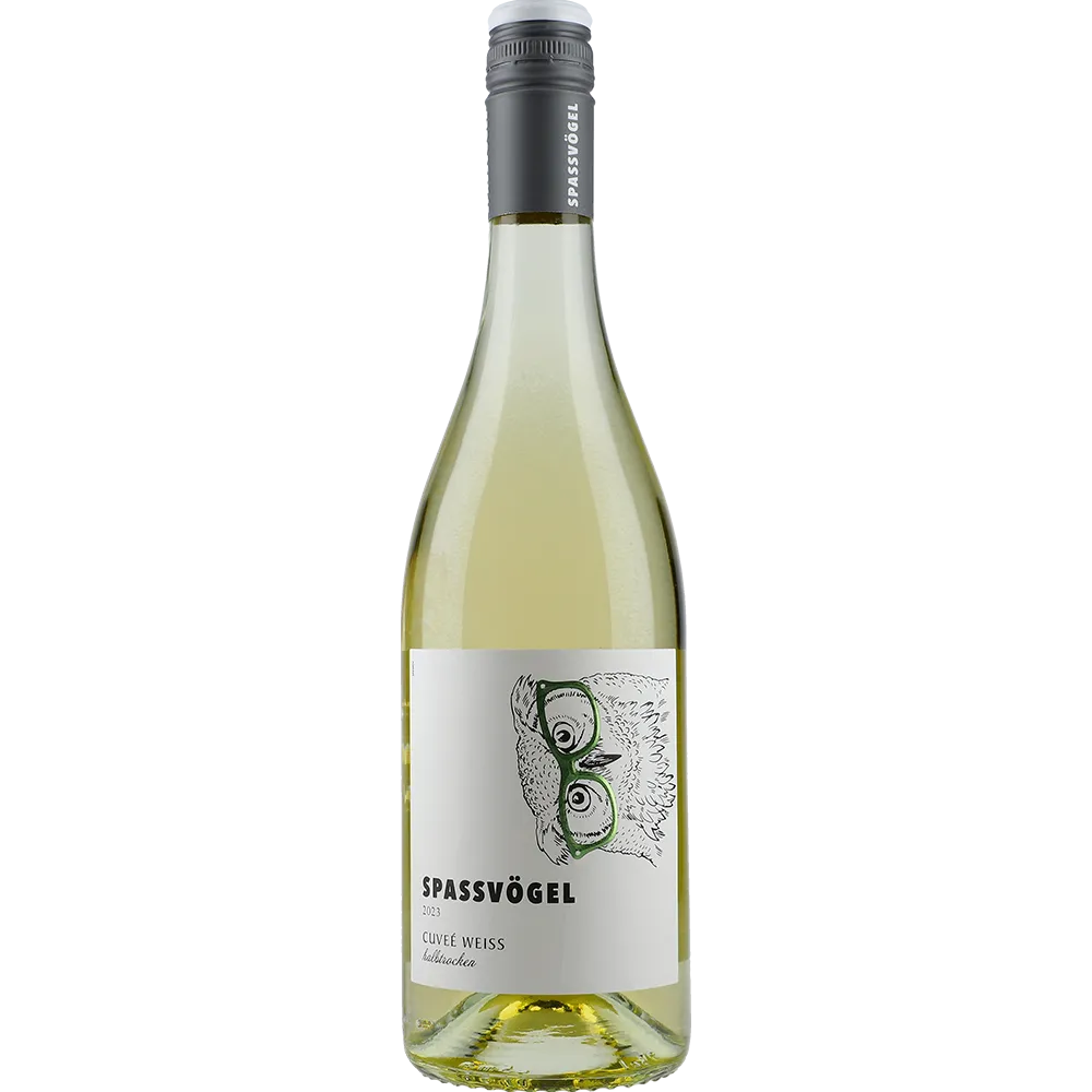 Spassvögel Cuvee Weiss Halbtrocken