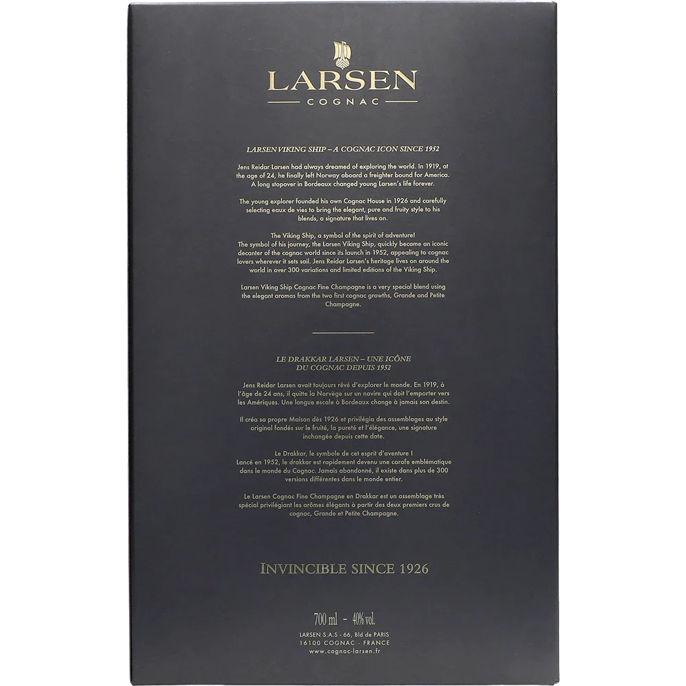 Larsen DRAKKAR Golden Sculpture