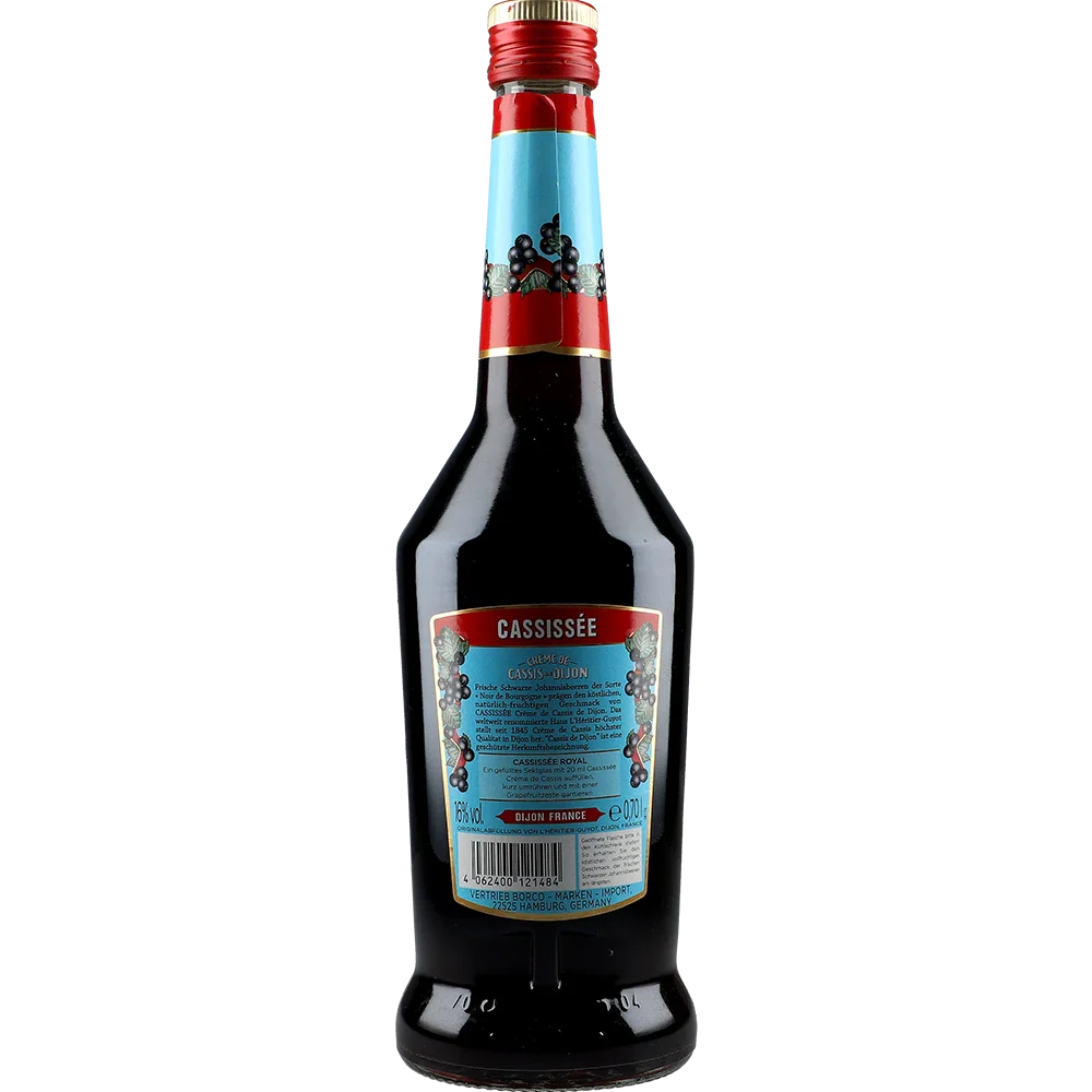 Solbærlikør Creme de Cassis