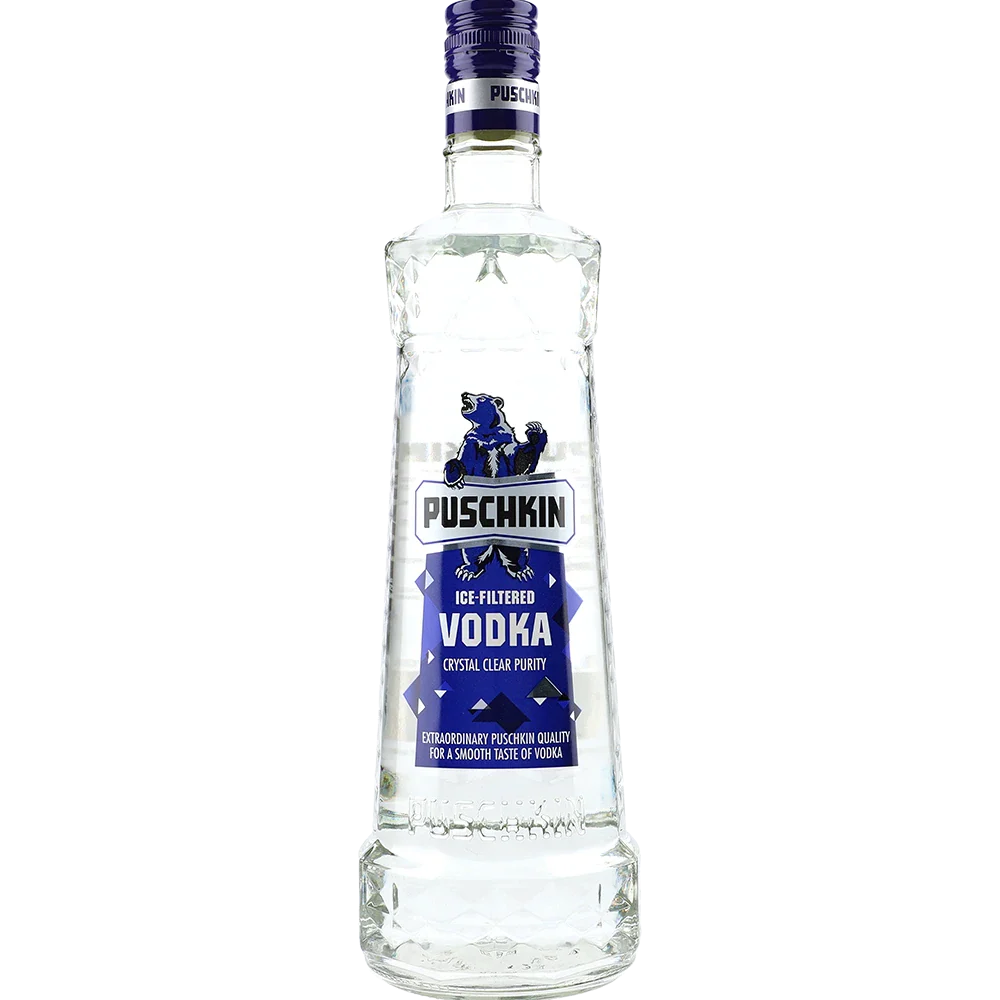 Puschkin Vodka Isfiltreret