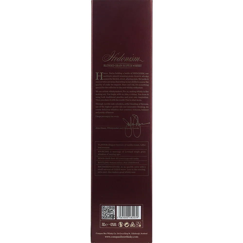 Compass Box Hedonism