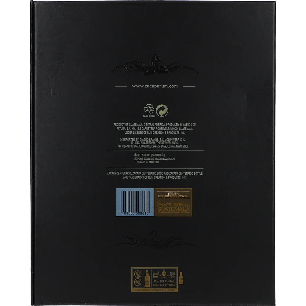 Ron Zacapa Solera Gran Reserva XO