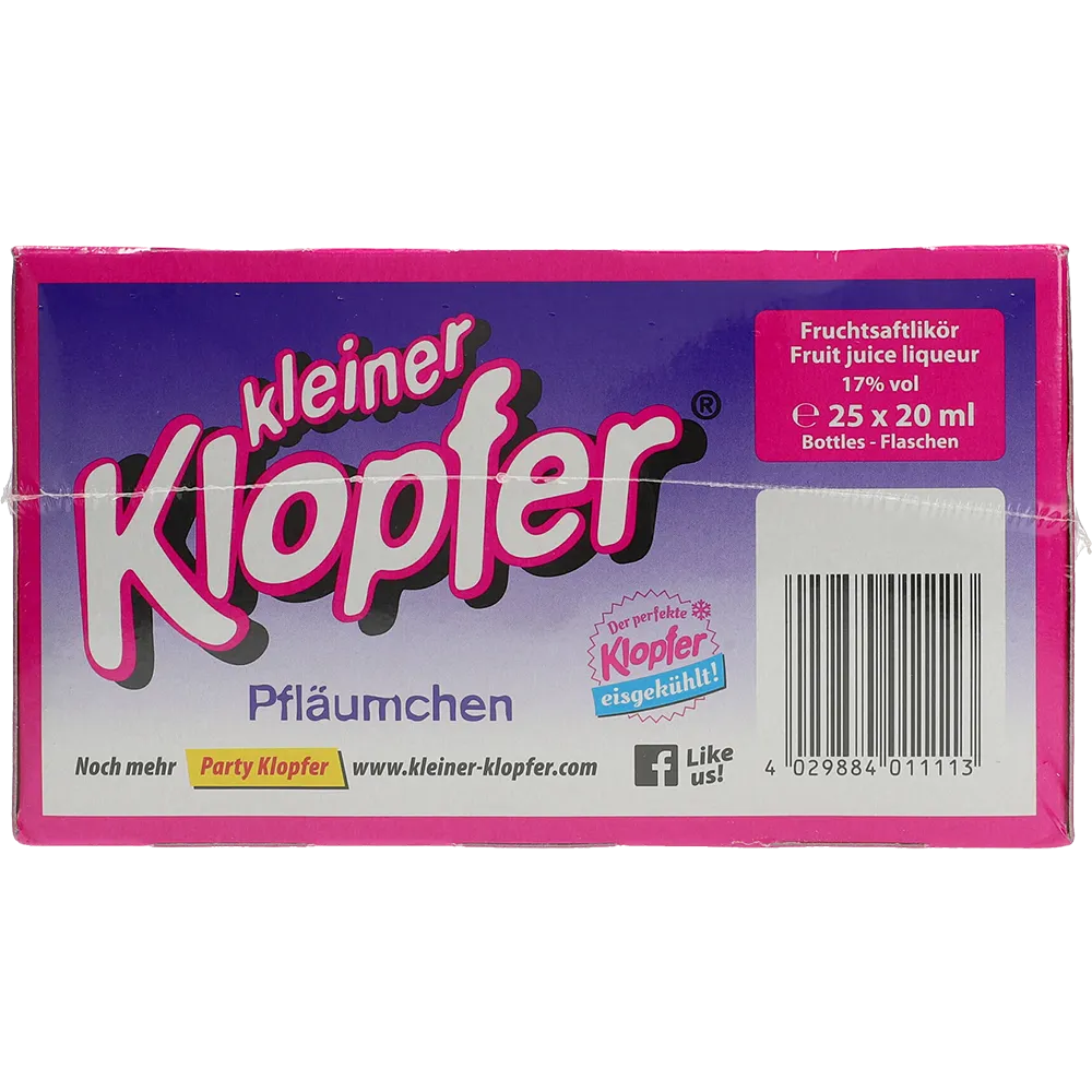 Kleiner Klopfer Blomme