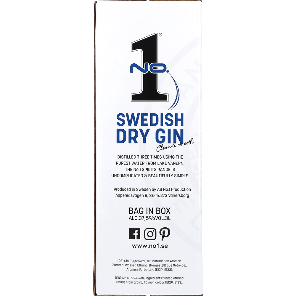 No. 1 Premium Dry Gin