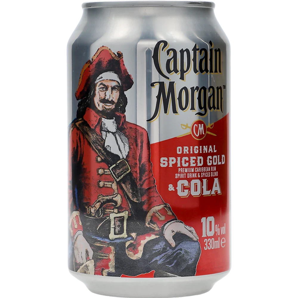 Captain Morgan Premix Spiced Gold & Cola