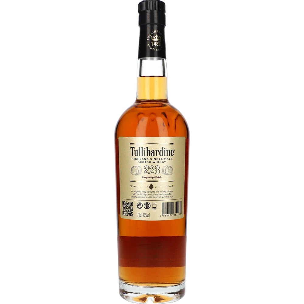 Tullibardine 228 Burgundy Finish