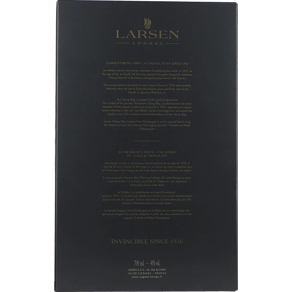 Larsen DRAKKAR Silver Sculpture