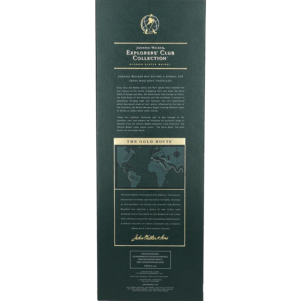Johnnie Walker © Explorers' Club Col. Guldvägen
