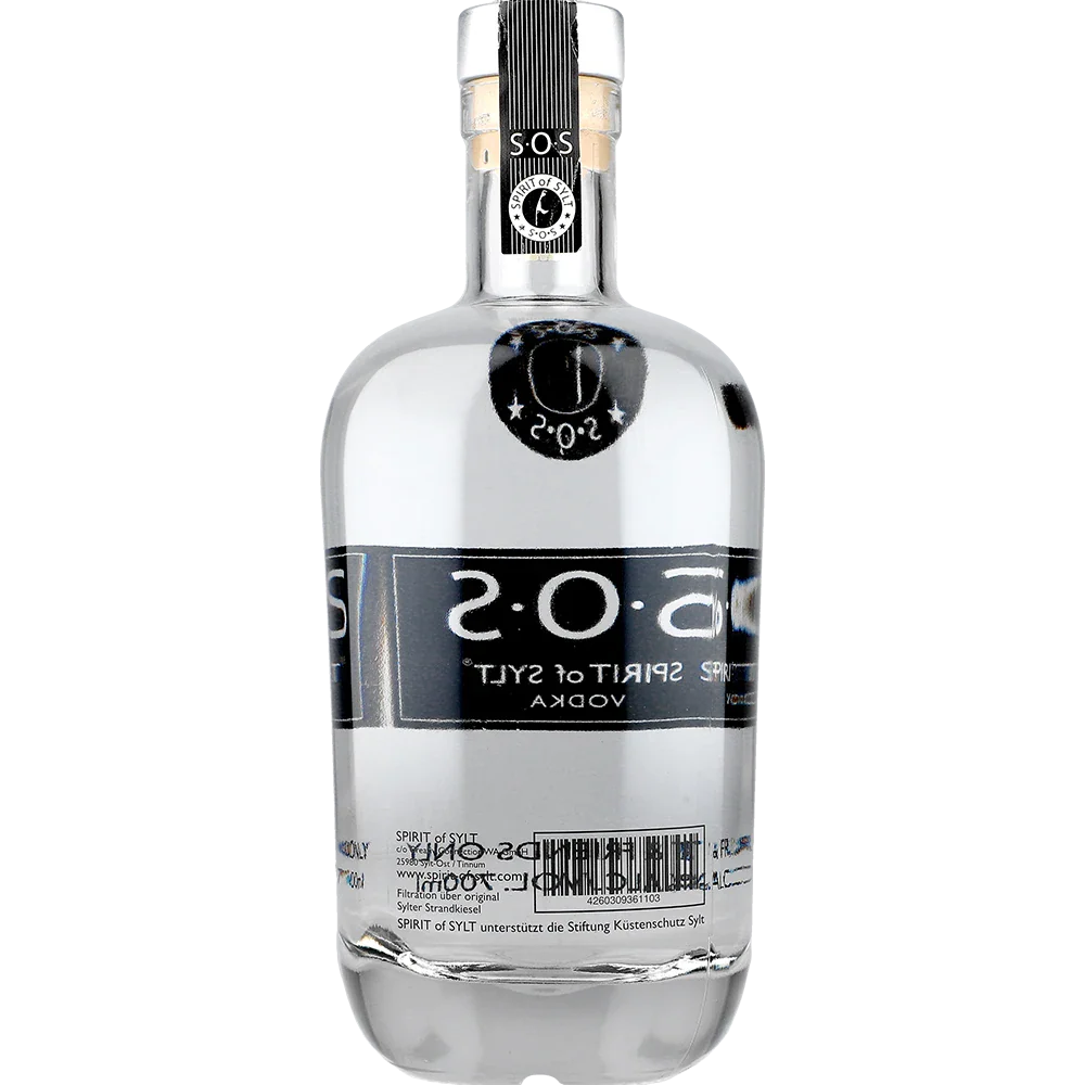 SOS Spirit of Sylt Black Label Vodka