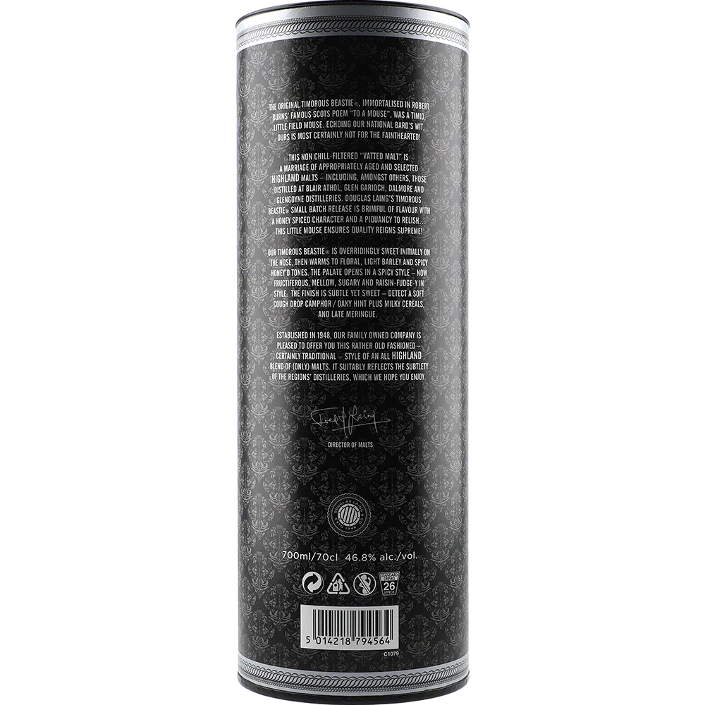 Timorous Beastie Highland Blended Malt