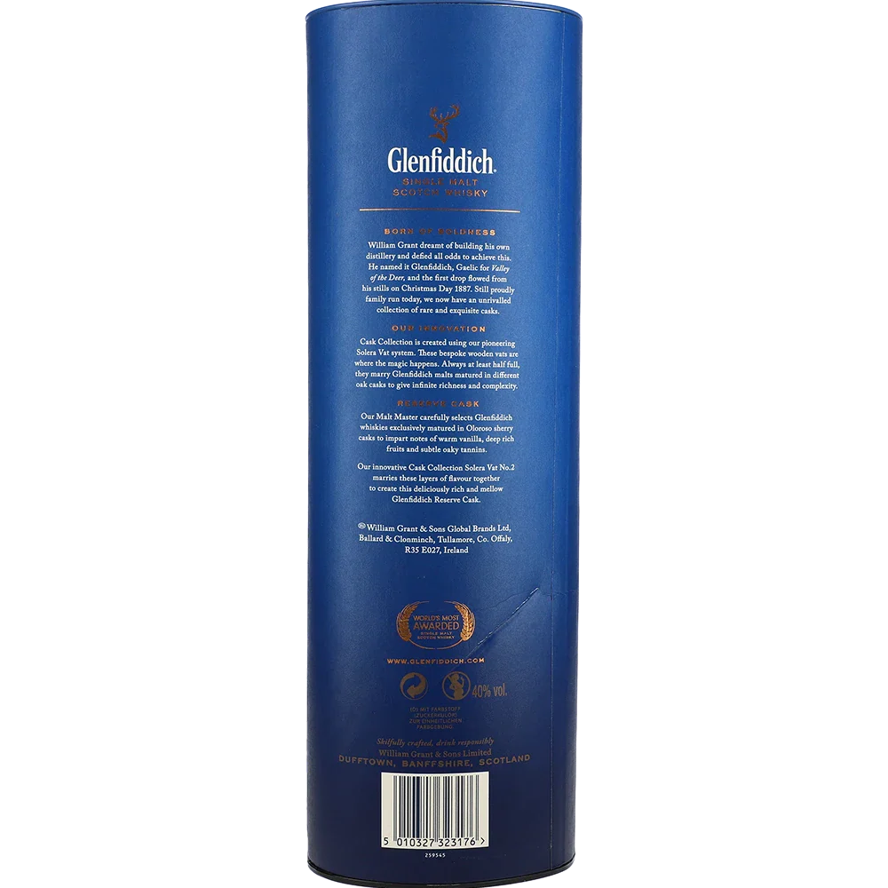 Glenfiddich Cask Collection Reserve Cask