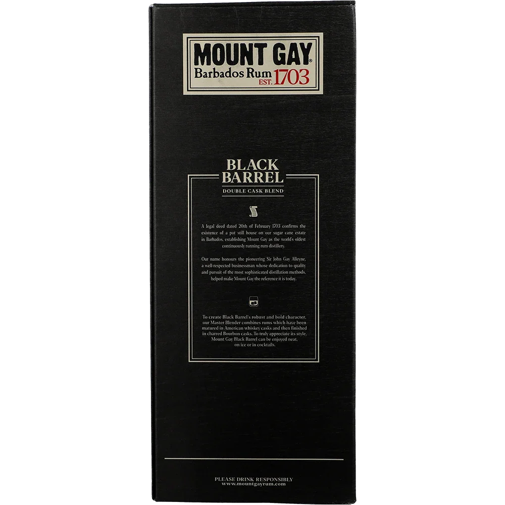 Mount Gay Rum Black Barrel