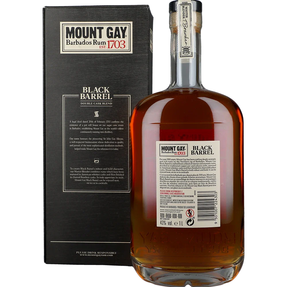Mount Gay Rum Black Barrel