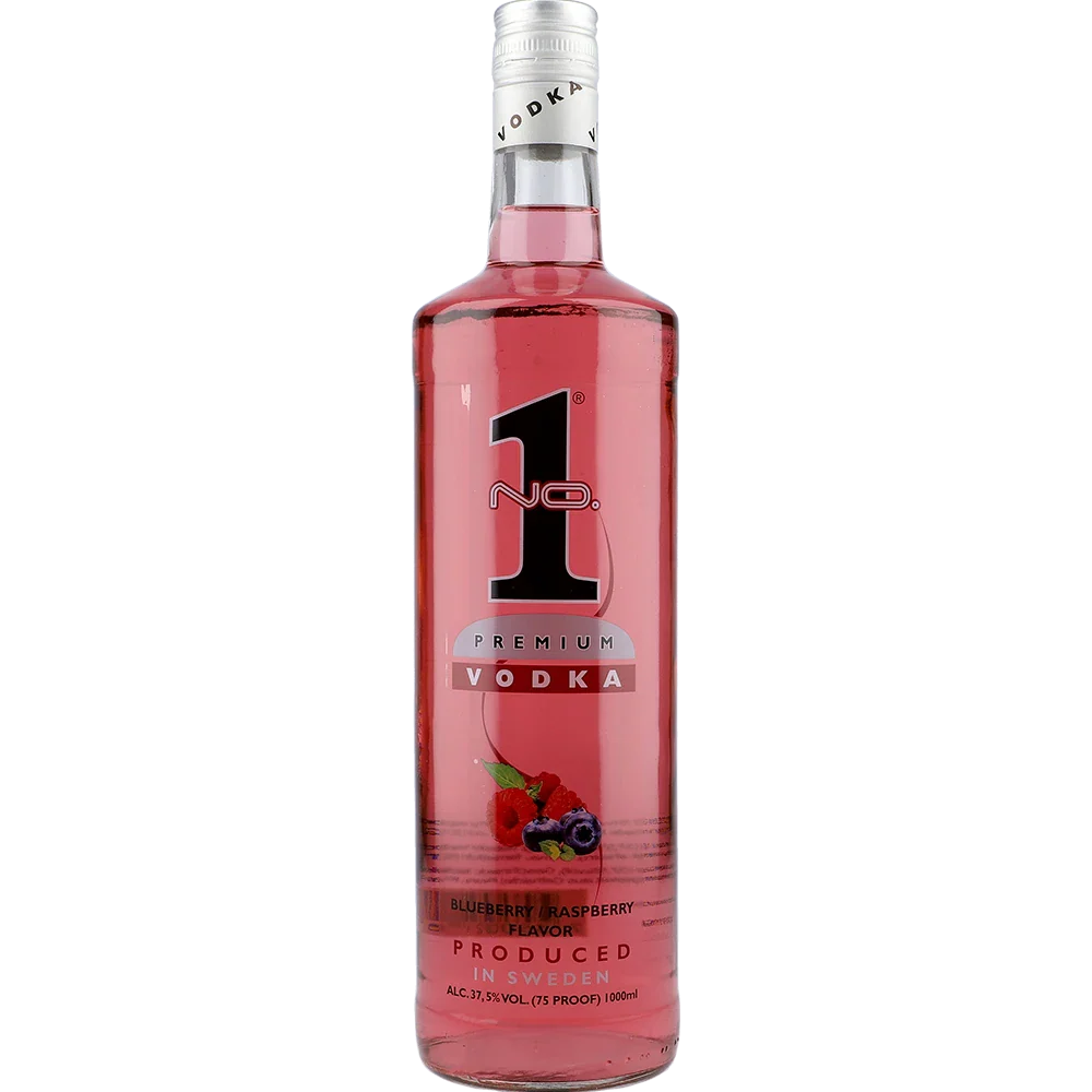 No. 1 Premium Vodka Blueberry Raspberry