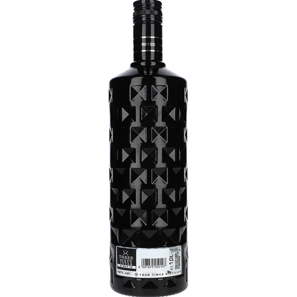 Three Sixty Vodka Black 42