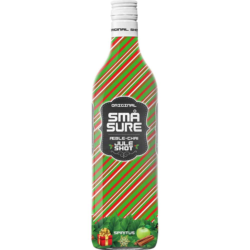 Small Christmas Shot Sour Apple-Chai